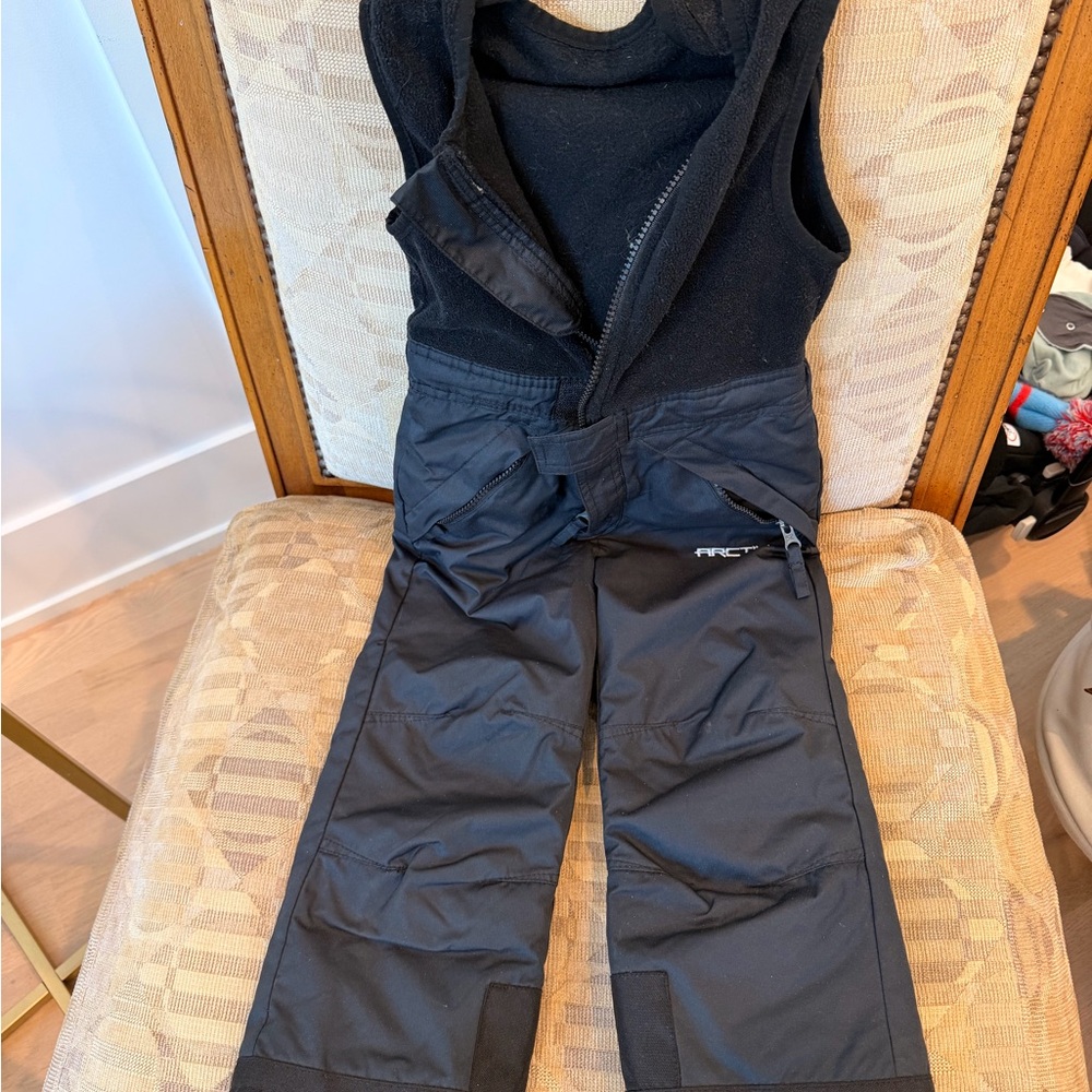SOLD ELSEWHERE Black Snow Bib for Kids